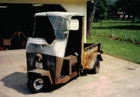 Left Front side view before Restoration