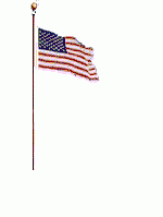 Image of American Flag Waving