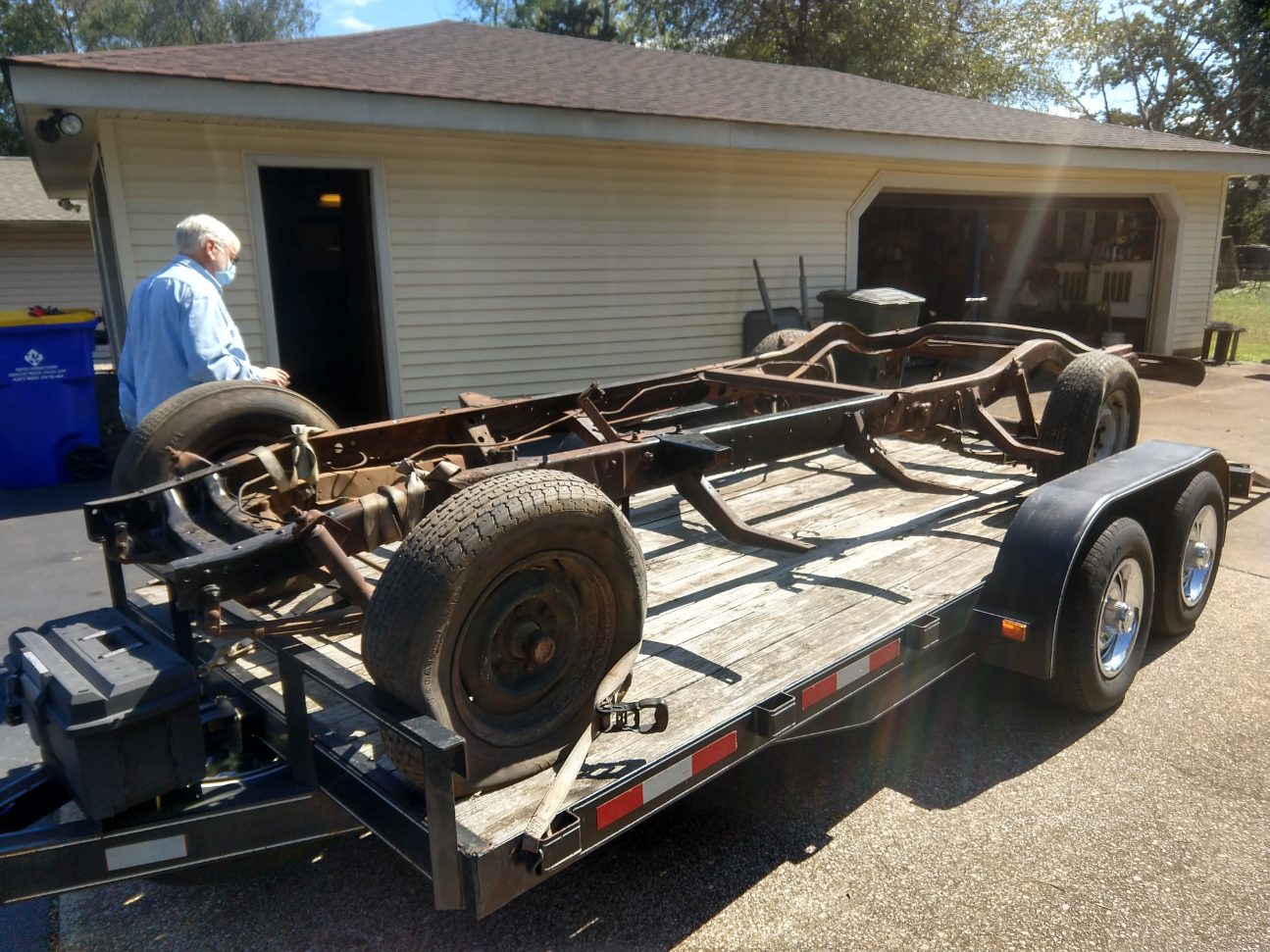View of Truck Frame